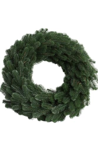 künstlicher Adventskranz/Tannenkranz Karpaten auf Strohkern,...