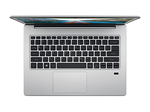 Acer Swift 13.3" Full Hd Intel Quad Core N4200 2.5Ghz 4Gb 64Gb Emmc Webcam Bluetooth Fingerprint Reader Windows 10 Pure Silver #TOP3