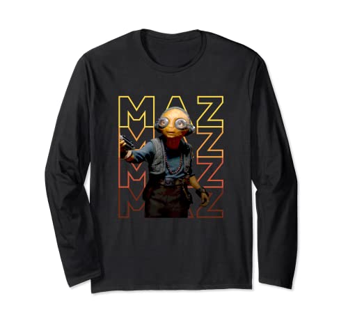 T-shirt Star Wars Maz Kanata à manches longues pour fan de la saga