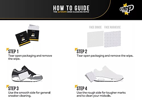 Image of Crep Protect Ultimate Shoe Cleaning Wipes, 24 Count