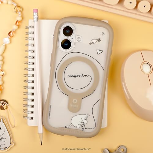 iFace Moomin Reflection hoja de decoración transparente para iPhone 16 Pro Max 7