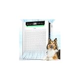 Air Purifiers for Home Large Room, Cover Up to 2600 Ft² with Washable Filters, Powerful Turbo Mode, PM2.5 Air Quality Display, 22dB Sleep Mode, Air Cleaner for Pets Hair, Smoke, Odors, HAP607, White