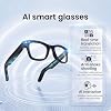 Gafas Inteligentes con Cámara AI, Gafas de Sol con Grabación de Video 8MP y Traducción AI | Audio de Oído Abierto Bluetooth 1080P, Asistente de Voz, Llamadas Manos Libres, Grabación y Vlog, Gafas Inteligentes para Viajes 4