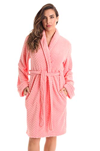 Just Love Kimono Robe Bath Robes for Women 6312-Coral-S