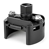 Xahpower Universal Ölfilterschlüssel 60-80mm, Rutschfest und Verstellbar, Ölfilter Schlüssel für Ölwechsel an Auto Motorrad Lkw