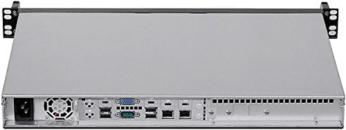 1U Rackmount Chassis(11.81" Deep)(Micro-ATX/Mini ITX)(4x2.5 7~15mmHDD/SSD)(Customize 1U IO Shield)(NO Power Supply,No Rail,No System and Case Only) IPC-1304M