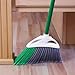 Libman FlexTech Broom with Dustpan Combo Set for Sweeping Indoor and Outdoor Floors, Pet, Dog Hair Broom, 55” Precision Angle Broom, 3 Piece Handle, 11