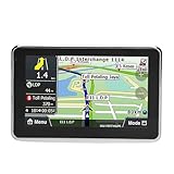 Yctze pour gps voiture 5 pouces pour tracker gps voiture Universel 5 pouces écran tactile voiture navigateur GPS Navigation DDR256M 8G MP3 FM Europe carte 508 navigator v gps gps voiture 5 pouces gps