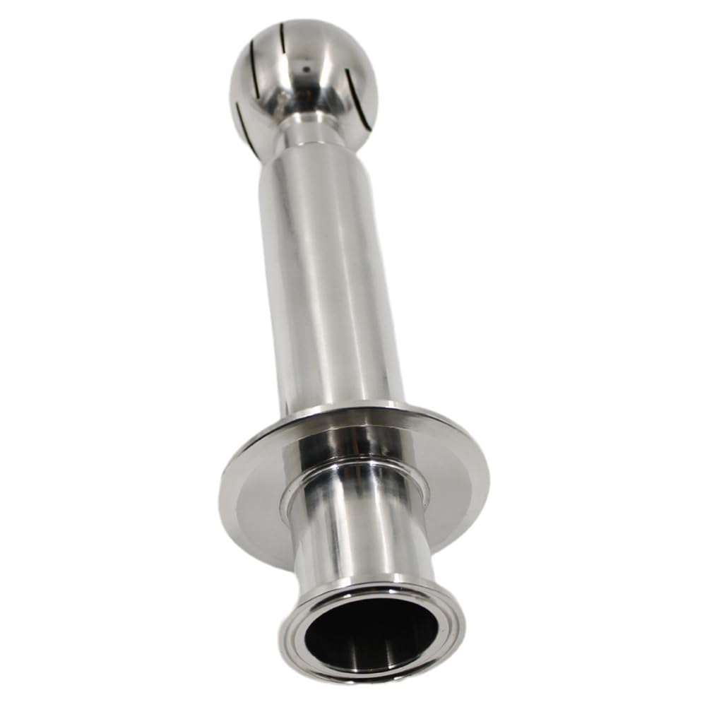 CTRLZS Rotating CIP Ball Tri Clamp Tank Cleaning Ball 304 Stainless Steel