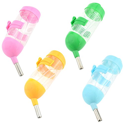 Oupu ウォーターボトル 小動物用 ハムスター 自動給水器 ノズル ウォーターディスペンサー 80ml 給水器 水入れ 水ボトル 水漏れ防止 取り付け簡単 ピンク ペット用品 Small Nbsp Animals 餌やり 水やり用品 Whenbuy Jchere Com