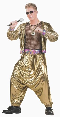 Rubies 1980's Video Superstar Costume for Adults, Men's Standard