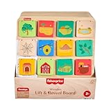 Fisher-Price Juguete para Bebés Adivina los Animalitos de Madera para niños de 3 años en adelante