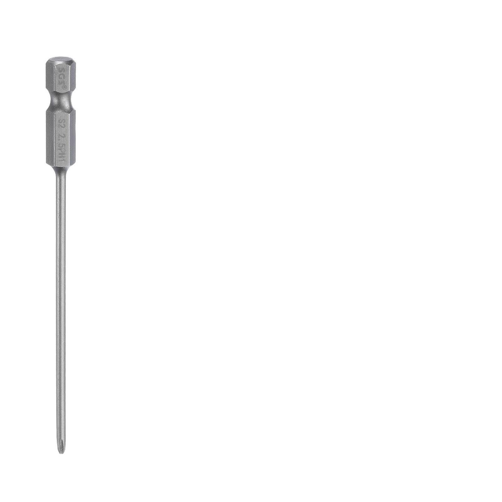 1/5/10 embouts de tournevis Phillips 100 mm PH1 PH2 PH3 0,6 cm
