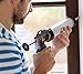 Cornucopia Brands Empty Plastic Caulk Tubes, 11-Ounce (4-Pack); Refillable Sealant Caulking Tubes