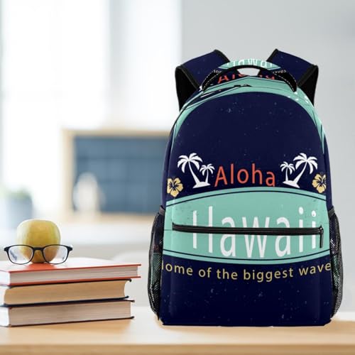 Sac à dos d'école Aloha pour cours et weekend ado
