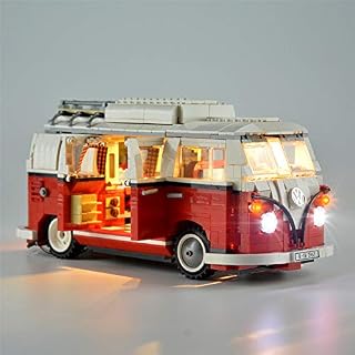 YAYAN Lamp Kit with Remote Control Compatible with Lego 10220 Volkswagen T1 Camper