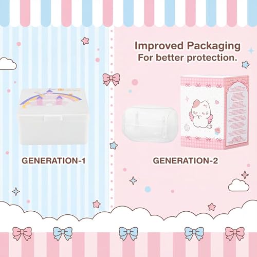 Image of Landofgenie Large Shield Adult Size Pacifiers Bone Shape Transparent Design Pacifier Pink