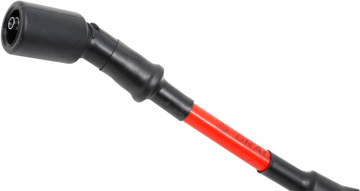 Dragon FIRE Performance 10mm Spark Plug Wire Set Compatible with 2005-2008 GM Avalanche Corvette Escalade CTS Silverado Tahoe Yukon H3 LS1 4.8 5.3 6.0 6.2 Replaces 9748RR 19297032 OEM Fit PWJ121