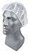 CONDOR 23KX10 Bouffant Cap, PP, 21 in, White, PK100