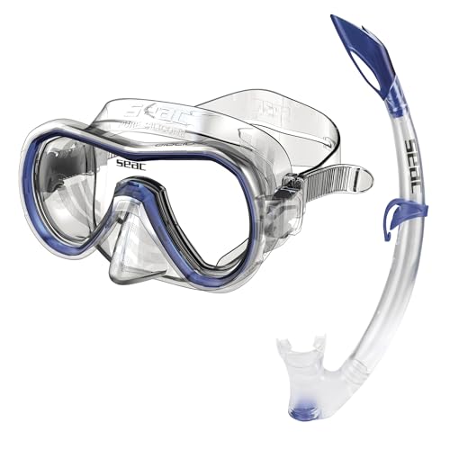 Masque de plongée SEAC Giglio MD Valve anti-buée pour éviter les entrées d'eau