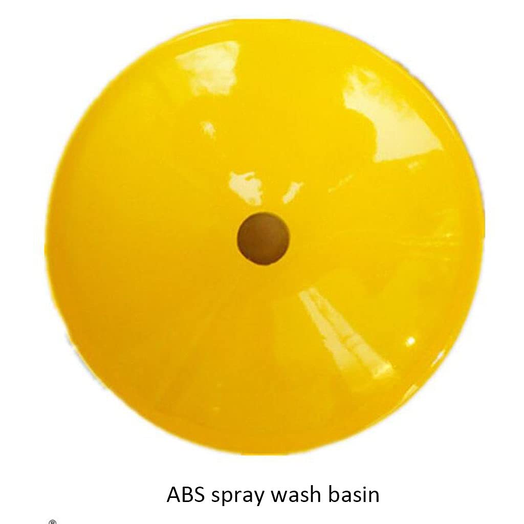 Sistema Combinado de Ducha de Seguridad y lavaojos con Revestimiento ABS Llamativo y Acero Inoxidable.