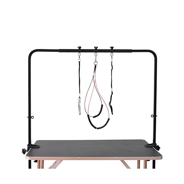 SHELANDY Overhead pet Grooming arm/Bars with Clamps Ideal for Dog
