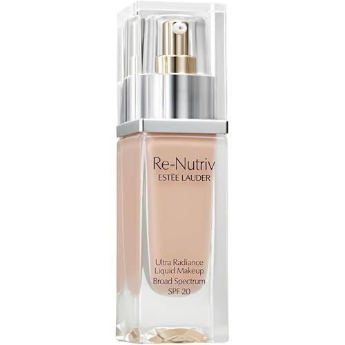 Estée Lauder Re-Nutriv Ultra Radiance Liquid Foundation SPF 20 | Luxurious, Hydrating, Long-Wearing, 1 Fl Oz