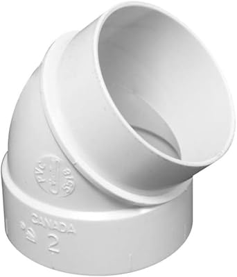 3 for Central Vac 45 Degree Spigot Fittings Vaculine