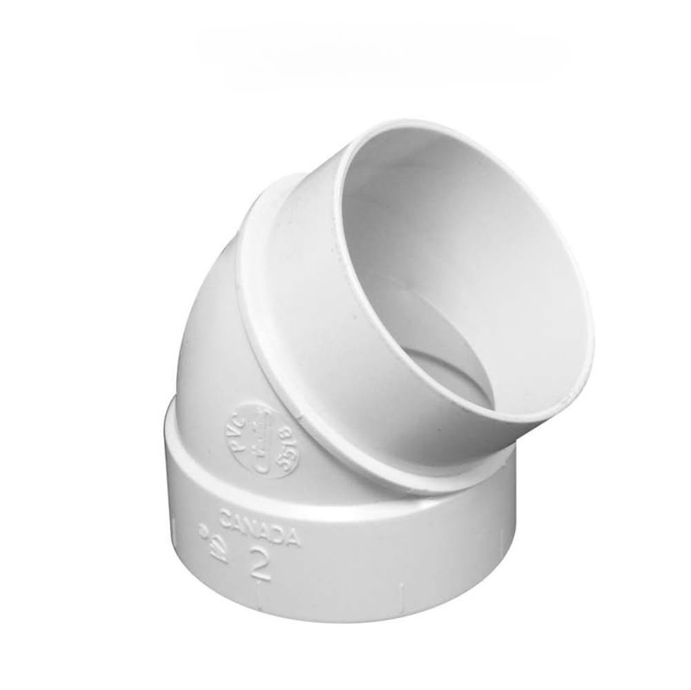 (3) for Central Vac 45 Degree Spigot Fittings Vaculine