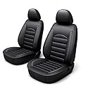 Chifeng Autositzbezüge Auto Vordersitz 2 Stuck Set Autositzbezüge Leder Universal Set Für Audi A3, S3, RS3 Q3 A4, S4, RS4 Q5 (schwarz) Chifeng Autositzbezüge Auto Vordersitz 2 Stuck Set Autositzbezüge Leder Universal Set Für Audi A3, S3, RS3 Q3 A4, S4, RS4 Q5 (schwarz)