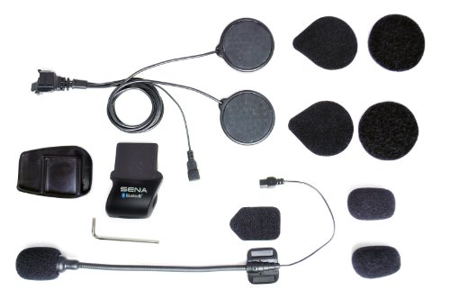 Sena SMH5-A0311 Helmet Clamp Kit with Locking-Type Connector and Attachable Boom Microphone for Bluetooth Headset