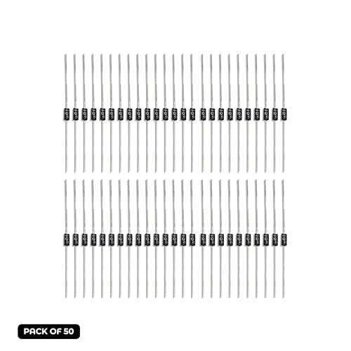 Image of Electronic Spices 1N4007 1a 1000v Inverse Voltage Rectifier Diodes Pack of 50pcs