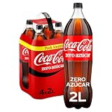 Coca-Cola Zero Azúcar Refresco de Cola Pack 4 x 2 L