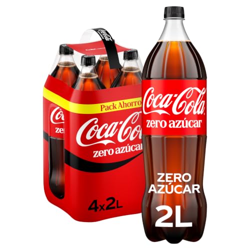Coca-Cola Zero Azúcar Refresco de Cola Pack 4 x 2 L