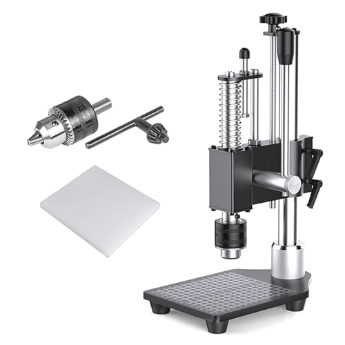 Presse manuelle à mandrin, poinçonneuse manuelle robuste, hauteur réglable pour le pressage, la coupe, la couture, le rivetage, le retrait des roulements