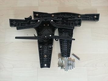 Handle shell for guide rod, single disc machine, complete with levers, etc.