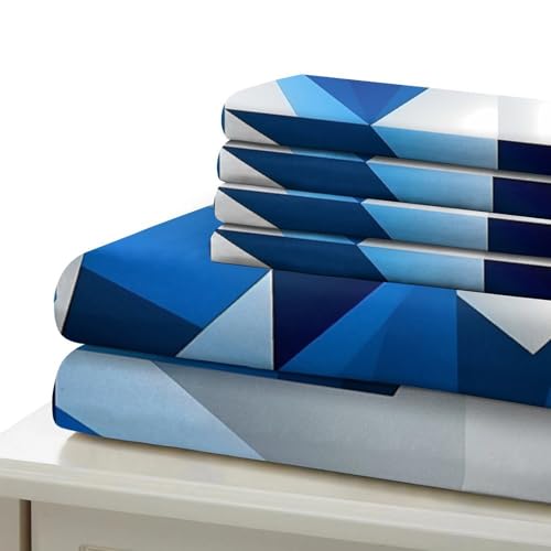 Housse de couette microfibre résistante 3D lune de sang lit 260x220cm durable - 7