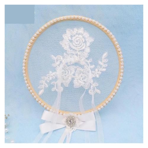 Funda creativa para boda con encaje premium y soporte de joyería exclusivo 8