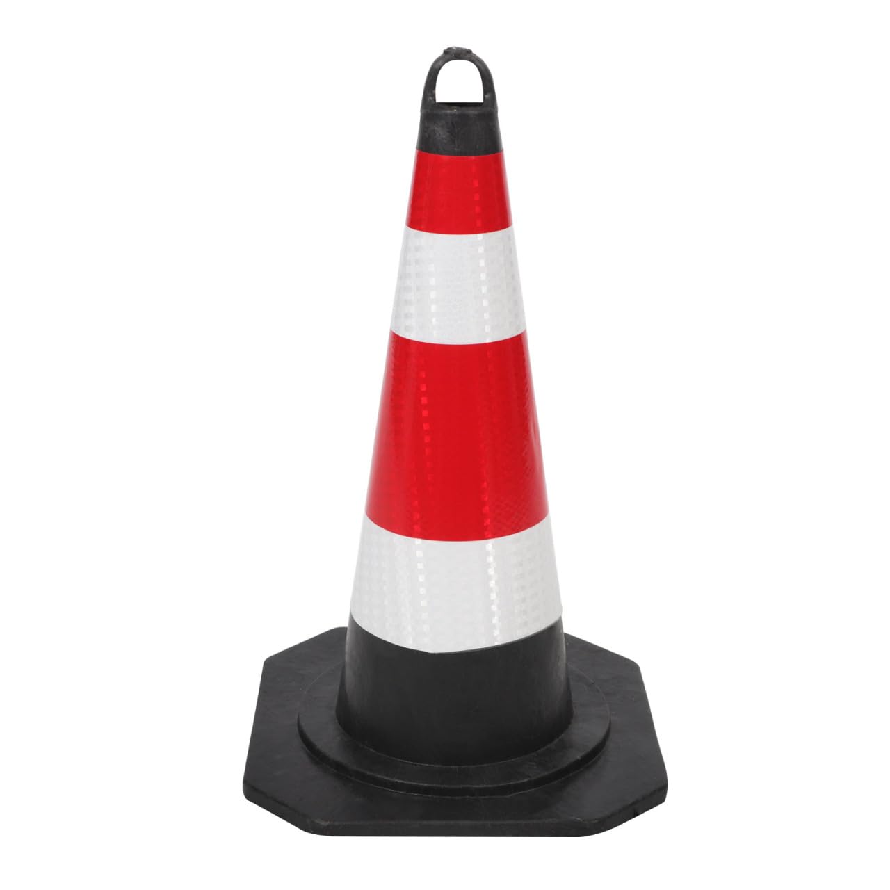 Cônes de sécurité haute visibilité Alasum avec bandes réfléchissantes pour route