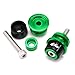 MOWOK 8MM Swingarm Spools slider Fit For Ninja 650 2017-2026 ZX-6R/ZX636 2014-2026 400 Z400 2018-2026 Ninja 1000SX 2020-2026 500 ZX4RR ZX4R ZH2 Motorcycle Accessories Stand Screws