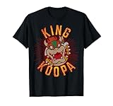 Super Mario King Koopa Bowser Vintage Nintendo Portrait T-Shirt