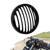 Motorcycle 5.75' Headlight Grill Cover Fit For Harley Sportster XL883 XL1200 Iron 883 48 Super Low Custom XL1200C Models Roadster Custom Nightster 2004-2022
