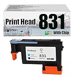 AWDAXC 831 CZ677A CZ678A CZ679A CZ680A Print Head Printhead, Compatible for HP 110 310 315 330 335 360 365 370 560 570 Printers —— High Print Volume with Chip CZ677A