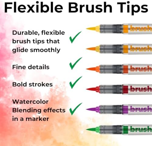 Brush Marker Pro Mini Box 26 colours + Blender Set