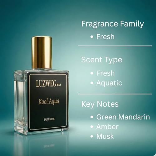 Image of Kool Aqua 30 ml Perfume (Fresh Aquatic) | Light & Refreshing Unisex EDP | Long Lasting Fragrance | Premium Travel Size Perfume for Men & Women | Everyday Fresh Scent | Gift for Him & Her