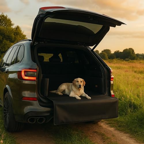 Golden Dog Kofferraum Matte Hundebett Schutzmatte Hunde Autositz Autoschondecke Kunst Leder