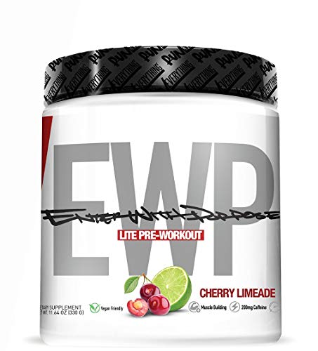 Run Everything Labs | EWP LITE | Enter with Purpose | PRE Workout (30 Servings) (Cherry Limeade)