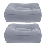 VICASKY Venenkissen FußStüTze Flugzeug Kissen Aufblasbar Auto FußKissen Hocker Aufblasbare...