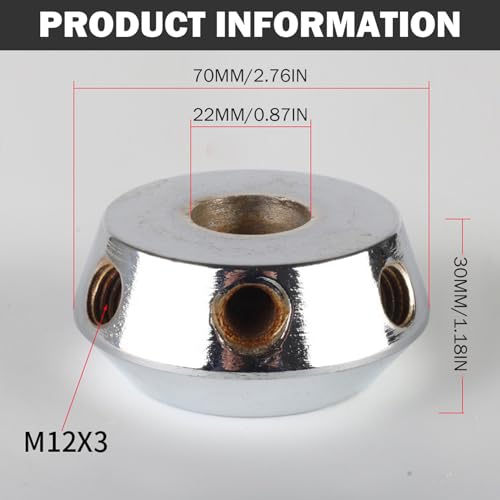 Poignée perceuse M12 en acier durable avec base de rechange robuste - 4