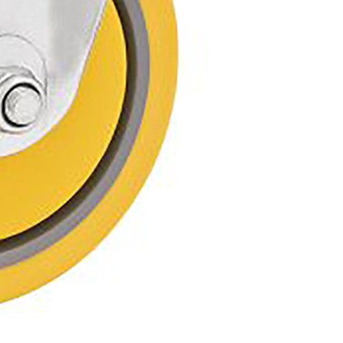 Rodízio Fixo de Poliuretano e PVC 4 Pol.-VONDER-3579500040